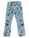 Who Decides War Boro Moto Jeans In Blue