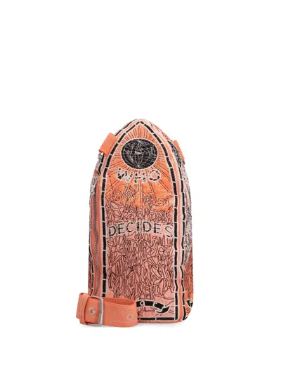Who Decides War Bullet Cross Body Bag In Orange