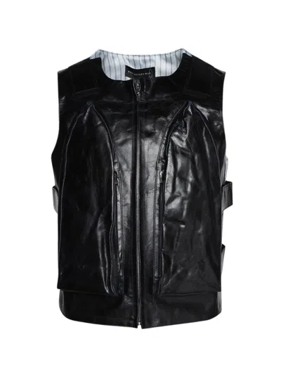 Who Decides War Bullet Point Vest In Black