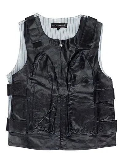 Who Decides War Bullet Point Vest In Black