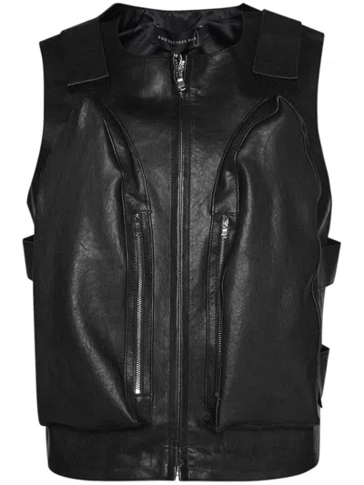 Who Decides War Bullet Point Vest In Black