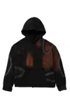 Who Decides War Calla Window Hooded Pullover In Coal