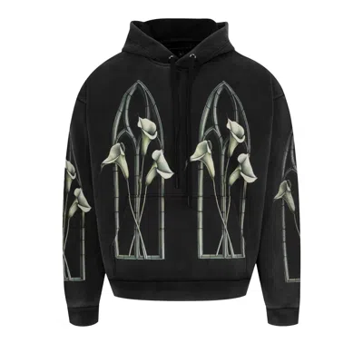 Pre-owned Who Decides War Calla Window Hooded Pullover 'coal' | Black | Men's Size Xxl