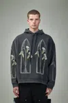 Who Decides War Calla Window Hooded Pullover In Green