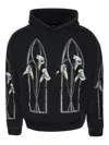 Who Decides War Calla Window Hooded Pullover