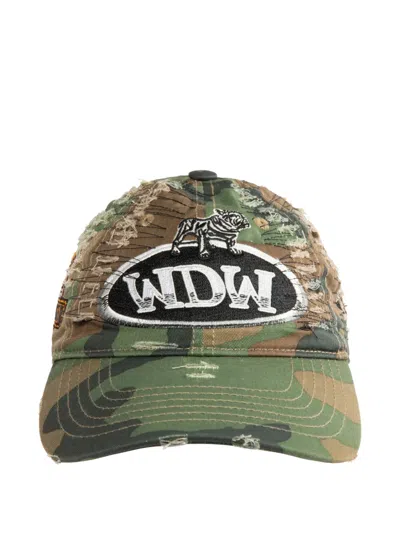Who Decides War Camouflage Baseball Cap In Green