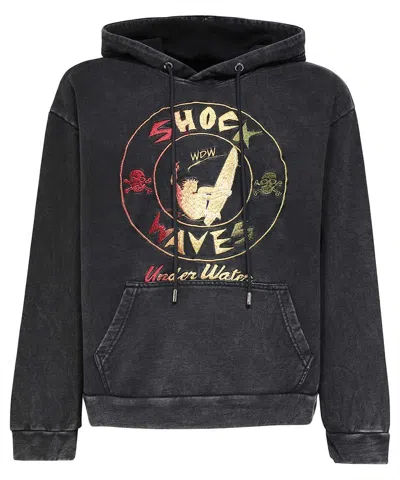 Who Decides War Cotton Hoodie In Black