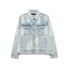 Who Decides War Blue Patched Arch Denim Jacket