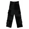 Who Decides War Panelled-design Denim In Black