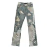 Who Decides War Unearthed Distressed Jeans In Blue