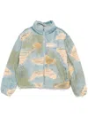 Who Decides War Blue Vintage Bomber Denim Jacket In Blue