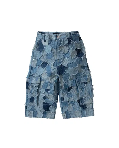 WHO DECIDES WAR DENIM BORO CARGO SHORTS