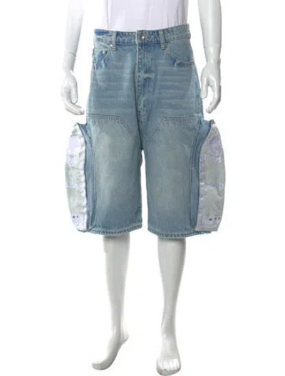 Pre-owned Who Decides War Denim Shorts W/ Tags In Blue