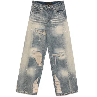 WHO DECIDES WAR DENIM WIDE-LEG JEANS