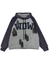 WHO DECIDES WAR DISTRESSED-FINISH HOODIE