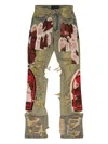 Who Decides War Distressed Jeans In Green