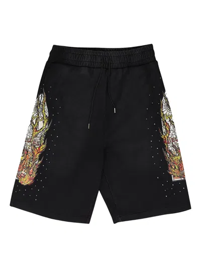 Who Decides War Drawstring Shorts In Black