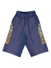 Who Decides War Drawstring Shorts In Blue