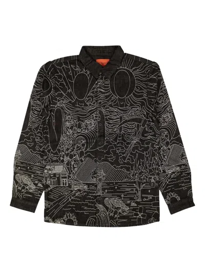 Who Decides War Duality Shirt In Grey