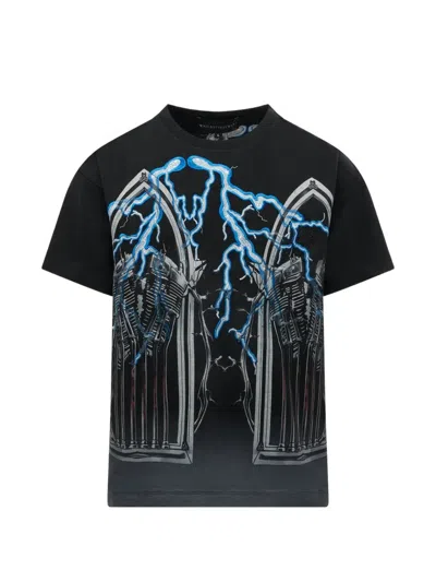 Who Decides War Engine Graphic T-shirt In Black