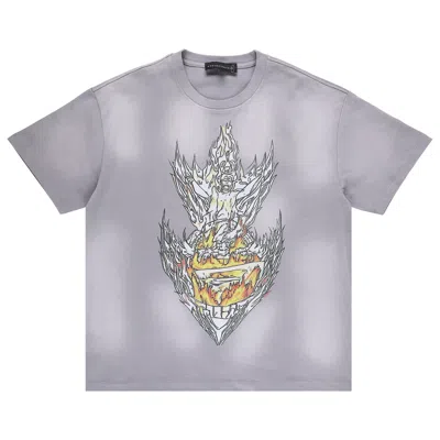 Pre-owned Who Decides War Engulfed Memories T-shirt 'vintage Grey' | Men's Size Xxl In Gray