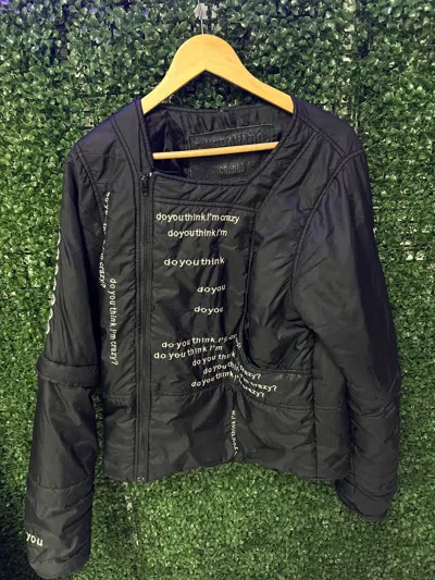 Pre-owned Who Decides War Ev Bravado Jacket Coat Black