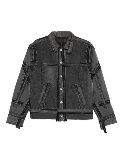 Who Decides War Exposure Denim Jacket In Black