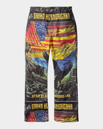 Who Decides War Film Graphic Trousers In Multi