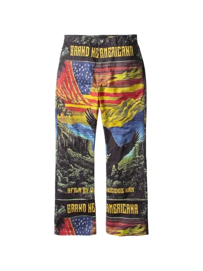 Who Decides War Film Graphic Trousers In Multi
