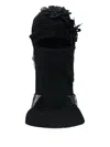 Who Decides War Flower-appliqué Balaclava In Black