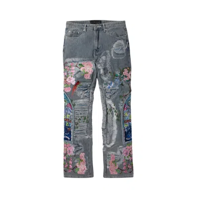 Pre-owned Who Decides War Fusion Denim Jeans 'durham' | Multi-color | Men's Size 30