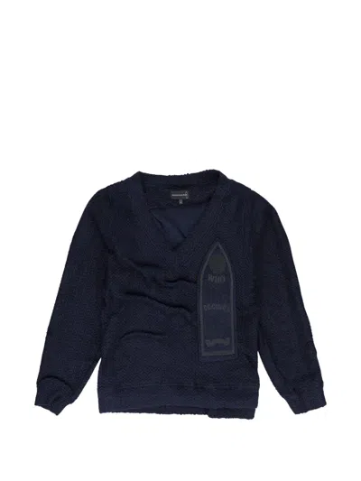 WHO DECIDES WAR GATHERED SWEATSHIRT