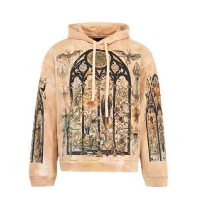 Who Decides War Gleaming Hooded Pullover In Tan
