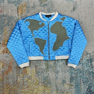 Pre-owned Who Decides War Global Grid Bomber In Blue