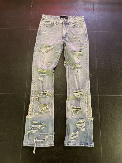 Pre-owned Who Decides War Gnarly Denim In Light Wash