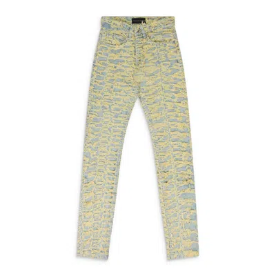 Who Decides War Gold Husk Skinny Jeans In Multi