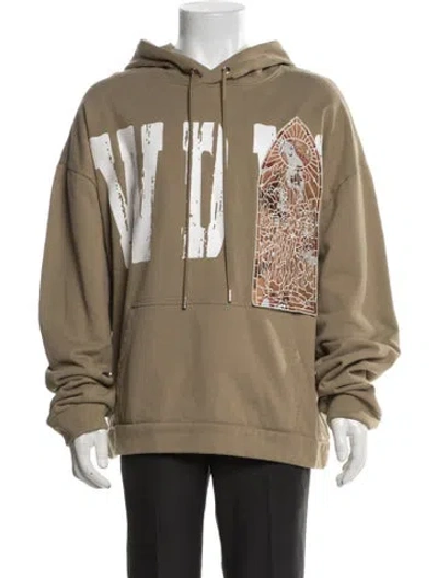 Pre-owned Who Decides War Graphic Print Jacket In Multicolor
