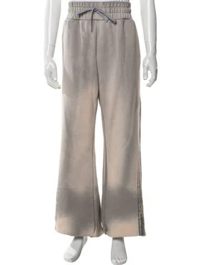 Pre-owned Who Decides War Graphic Print Lounge Bottoms W/ Tags In Neutrals