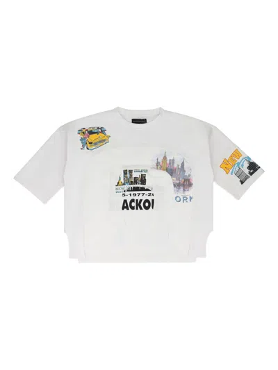 Who Decides War Graphic-print T-shirt In White