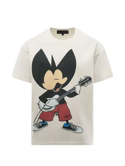 Who Decides War Graphic-print T-shirt In White