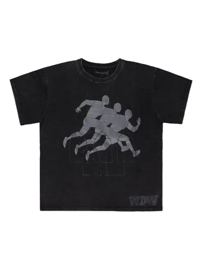 Who Decides War Graphic Short-sleeve T-shirt In Black