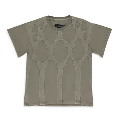 Who Decides War Gray Chapel Short Sleeve T-shirt In Brown