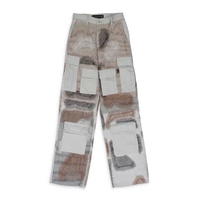 Who Decides War Gray Darning Pocket Pants