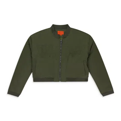 Who Decides War Green Cutout Bomber