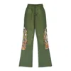 Who Decides War Drawstring Track Pants In Green