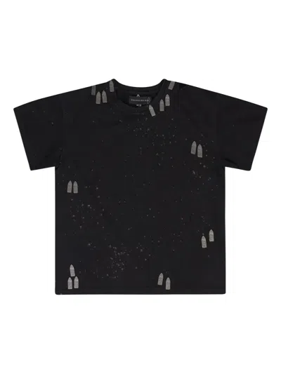 Who Decides War Hardware-details Short-sleeve T-shirt In Black