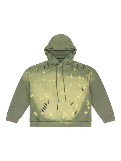 Who Decides War Sage Overdyed Hardware Hoodie In Green