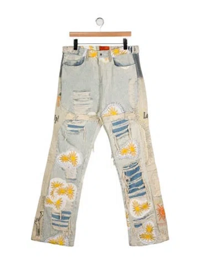 Pre-owned Who Decides War Hidji Signature Wide Leg Pants In Green