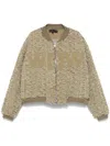 Who Decides War Khaki Wdw Husk Bomber Jacket In Neutrals