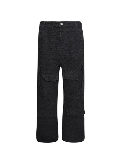 Who Decides War Husk Wide Leg Jeans In Gray